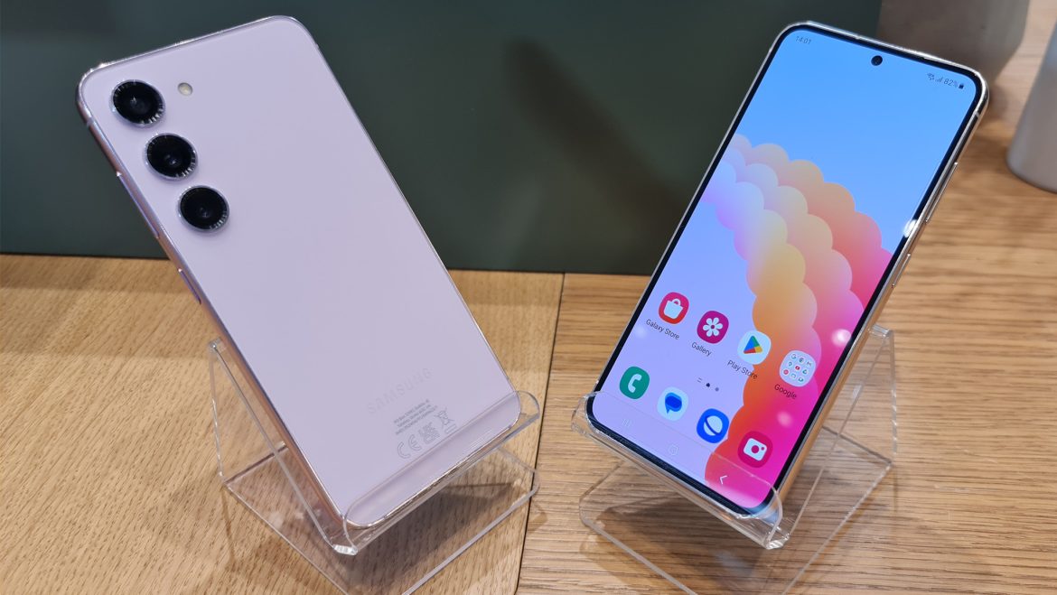 Samsung Galaxy S23 avant et arrière