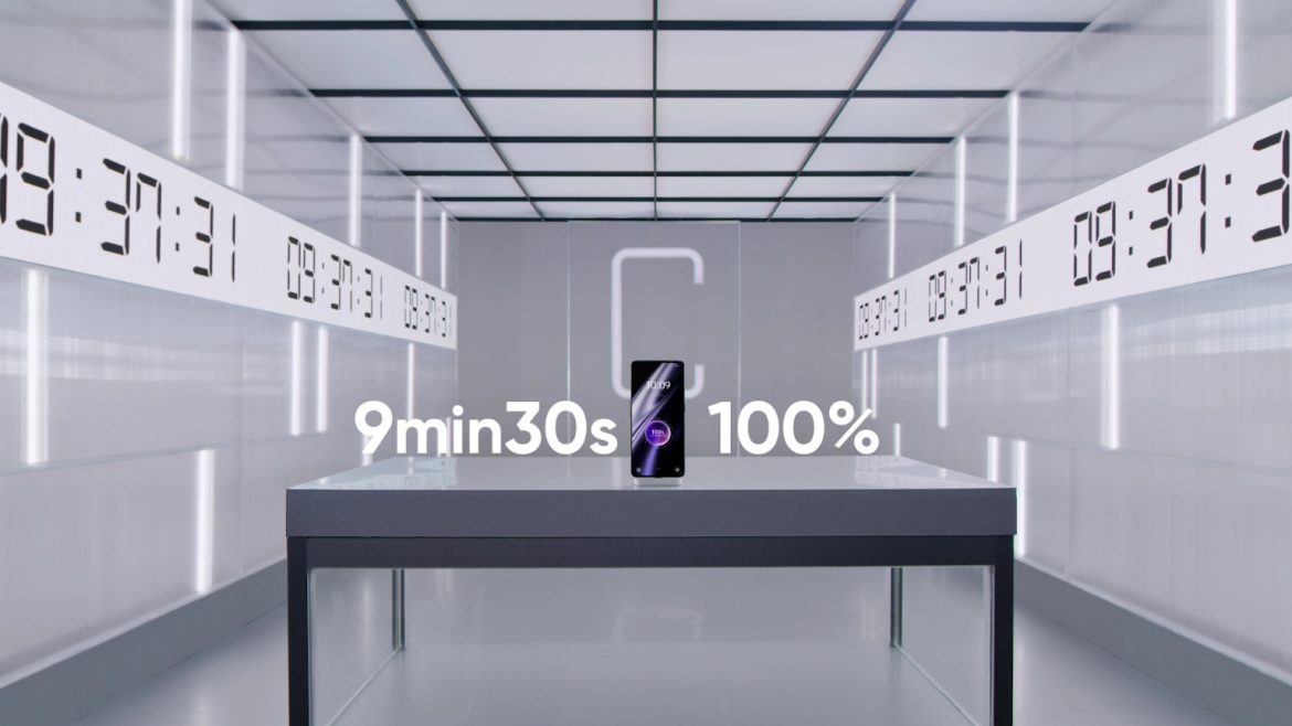 Temps de charge du Realme GT3